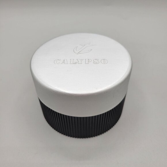 Calypso Stainless Steel Mens Diver Watch 50M Water Resistant White Dial Extra Li - Picture 6 of 7